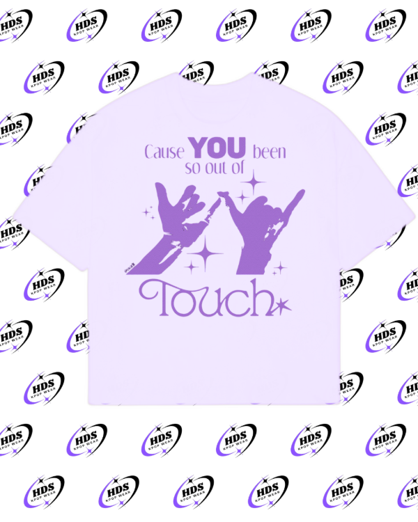 Producto - Remera Boxy Fit KATSEYE 'TOUCH'