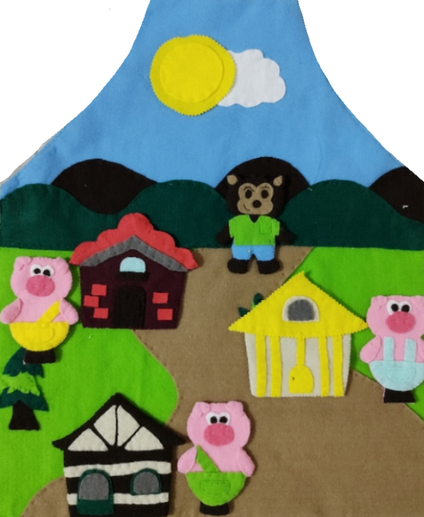 Producto - Franelografo "Tres cerditos"