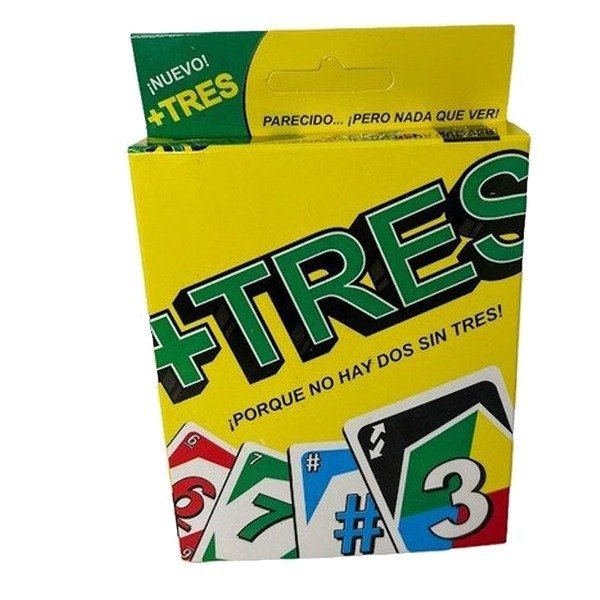 Producto - Juego de Cartas UNO +TRES - 1