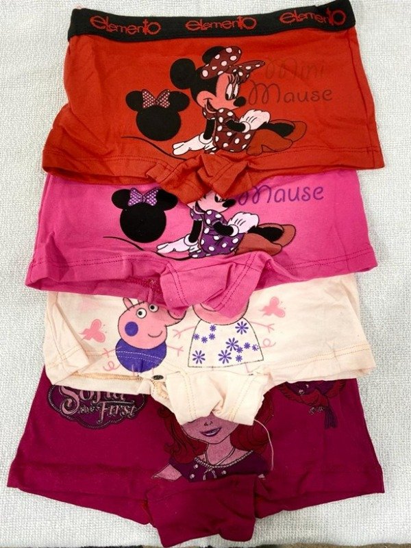 Producto - BOXER NENA PERSONAJES ALGODON X12