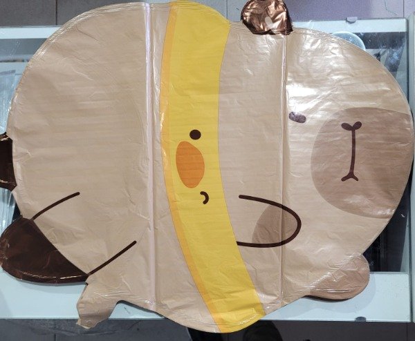 Producto - Globo silueta capibara 50,60y70cm x10u.