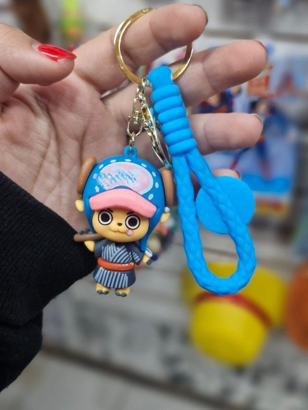 Producto - ONE PIECE - LLAVERO GOMA CHOPPER