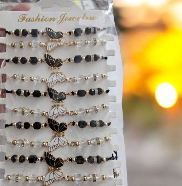 Producto - Pulseras x 2 compartir mariposa