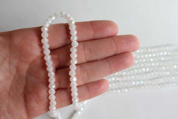 Producto - Cristal de Roca Blanco Claro 6 mm