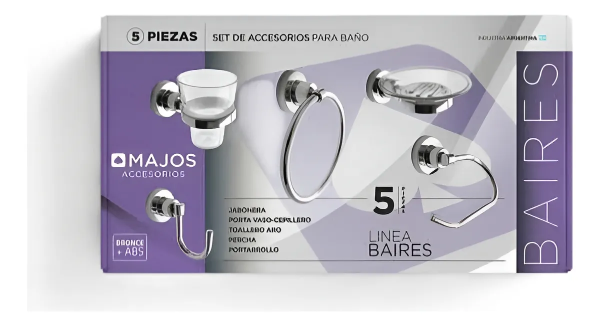 Producto - Accesorios Baires Majos sueltos o en KIT 5 y 7 piezas - 1