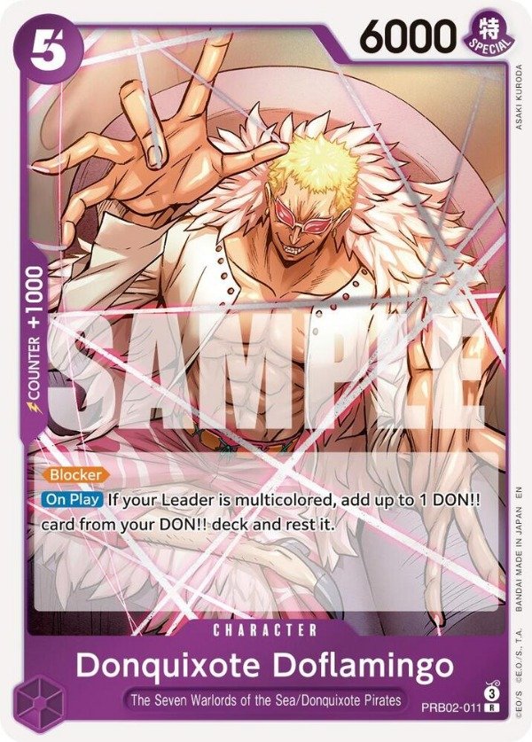 Producto - Donquixote Doflamingo PRB02-011