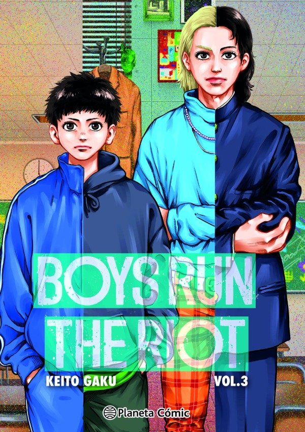 Producto - BOYS RUN THE RIOT 3 Keito Gaku Planeta Cómic