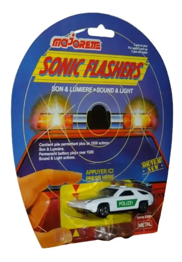 Producto - Majorette Sonic Flashers Policia Serie 2300 1/64
