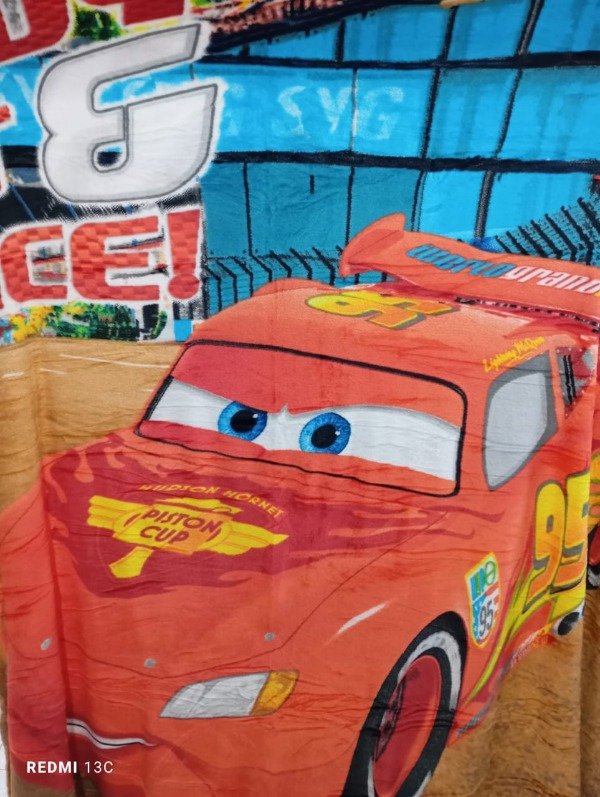Producto - MANTA POLAR SOFT INFANTIL 1.5 PLAZAS CARS