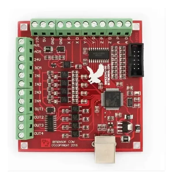 Producto - interfaz Usb Mach3 Cnc P/ Motores P/ Drivers Pap 4 Axis