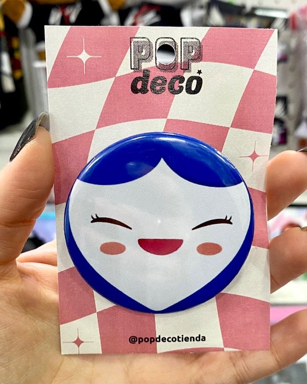 Producto - Pin Lovely azul