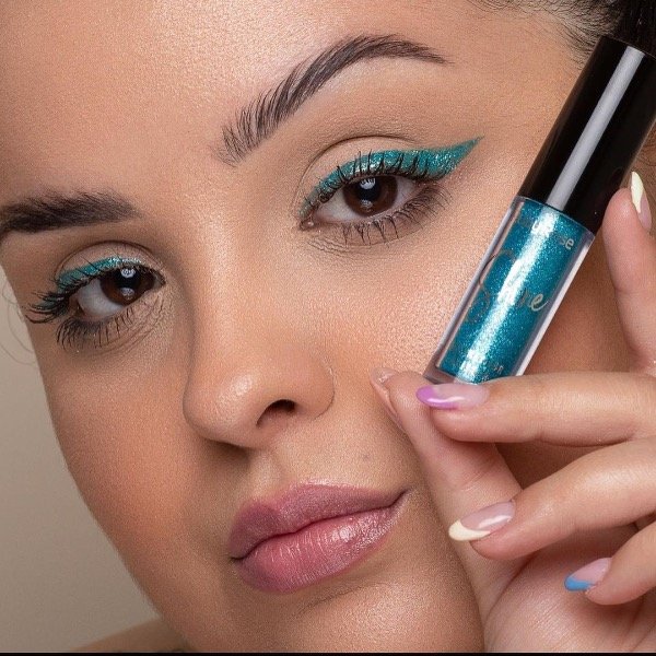 Producto - Delineador Shine Glitter ojos, Ruby Rose