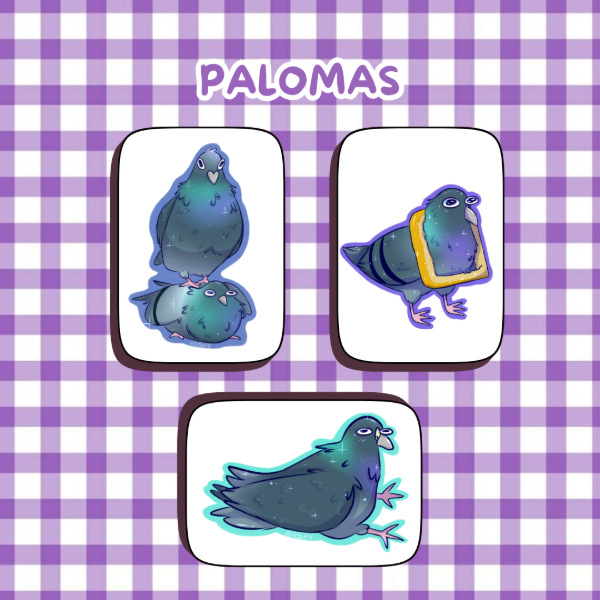 Producto - Sticker - Palomas