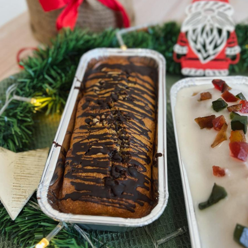 Producto - Budin de frutos secos y chocolate - AJONJOLI - (Sin harinas)