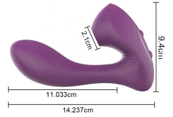 Producto - VIBRADOR CONSOLADOR SUCCIONADOR CLÍTORIS ESTIMULADOR PUNTO G - 1