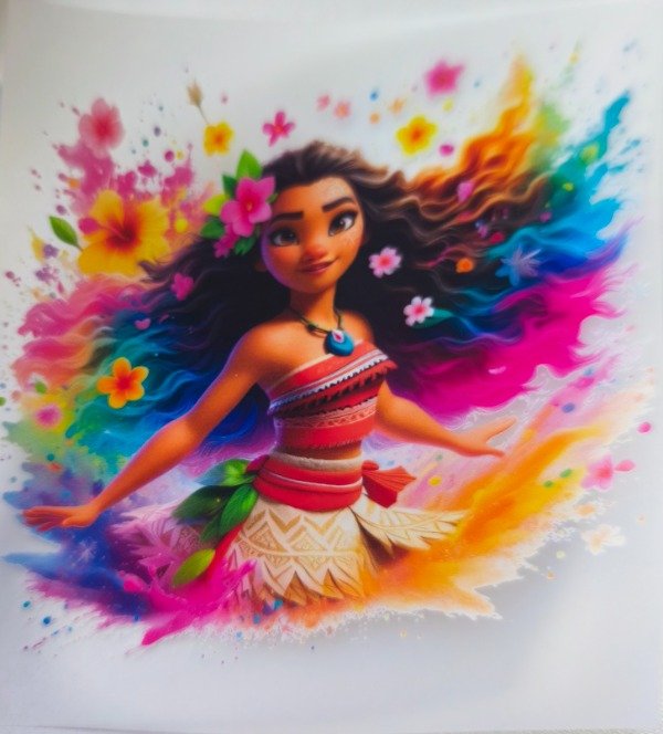 Producto - Estampa dtf textil Moana