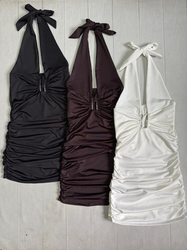Producto - [7920] Vestido marilyn p/atar ''U'' microfibra