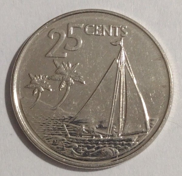 Producto - Bahamas 25 cents 2015 - 0