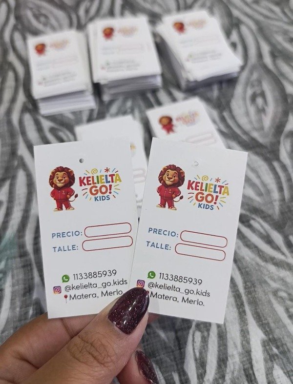 Producto - 100 TAGS PARA ROPA