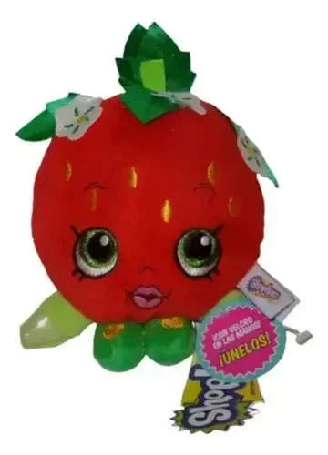 Producto - Shopkins Strawberry Kiss Peluche Testeado Para Recien Nacidos!