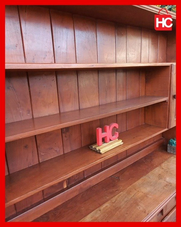 Producto - Gran bahiut modular con alzada estilo campo provenzal en algarrobo macizo - 3