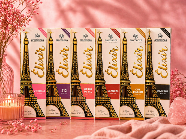 Producto - SAHUMERIOS ELIXIR AROMANZA X 5 VARILLAS X 1