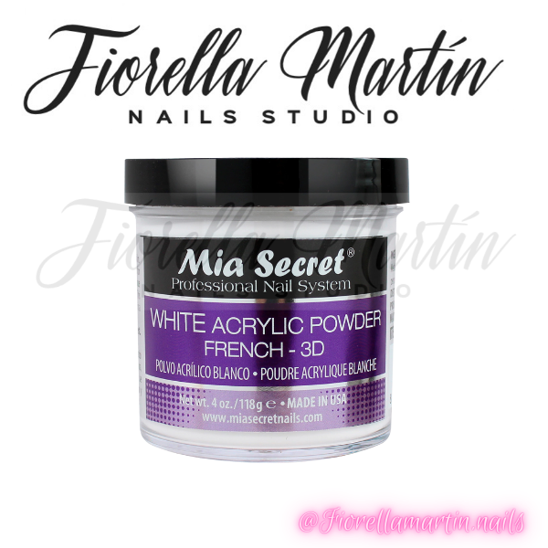 Producto - MIA SECRET ACRILICO WHITE 118gr