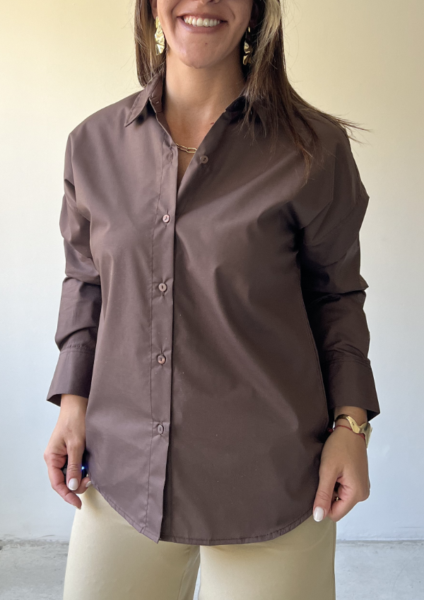 Producto - Camisa MURCIA [Lisa] - Chocolate