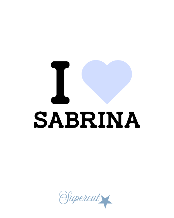 I LOVE SABRINA - REMERA