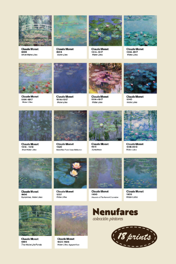 Producto - nenúfares monet