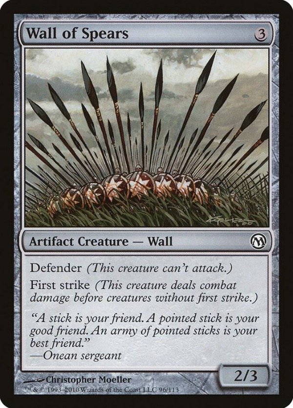 Producto - Wall of Spears  Duels of the Planeswalkers
