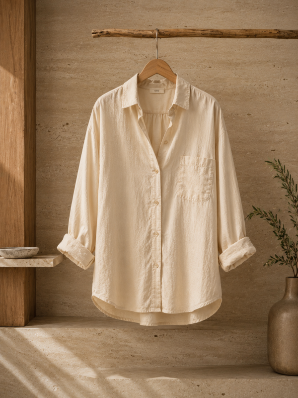 Producto - Camisa Lino Beige