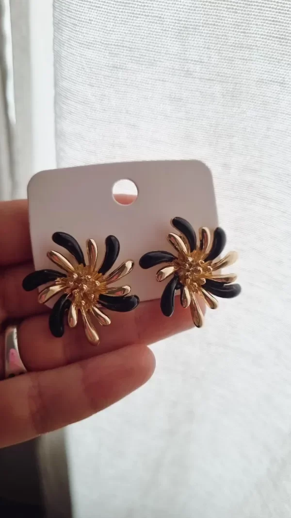 Producto - Aros flores combinadas estilo chapon Ad