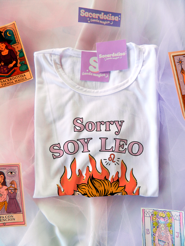 Producto - Remera Sorry, soy leo