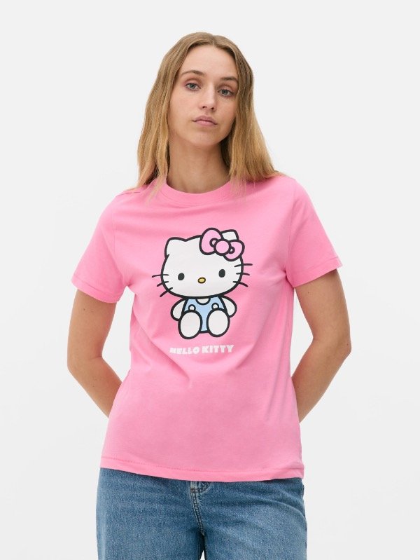 Producto - Remera Primark  Hello kitty Rosa