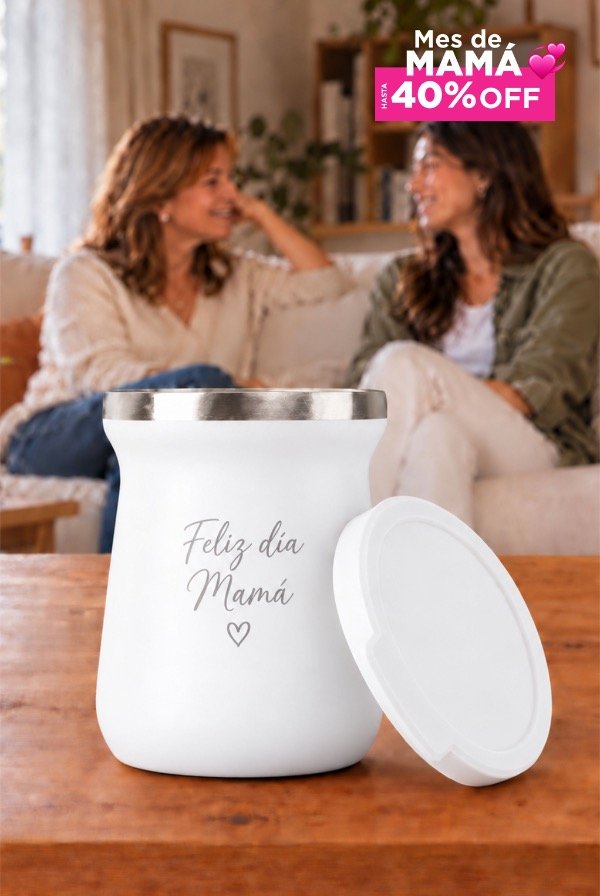 Producto - MATE MATEANDO FLOW DE ACERO TERMICO 236 ML TAPA + BOMBILLA + PERSONALIZADO - 3