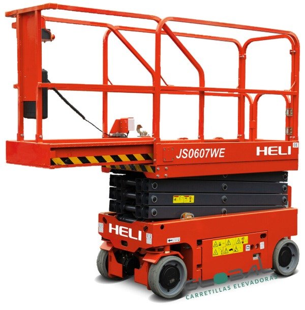 Producto - PLATAFORMA ELEVADORA HELI JS07 ELÉCTRICA