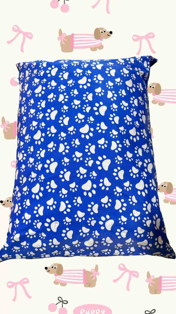 Producto - Colchoneta con cierre talle 4 patitas azul