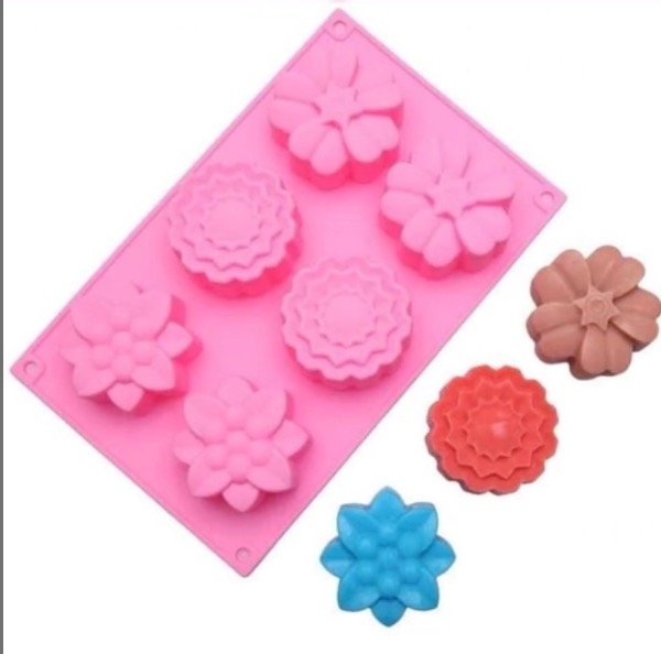 Producto - MOLDE SILICONA FLORES MIX modelo2 - 1