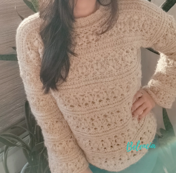 Producto - Patrón Sweater Nieve - PDF + videos