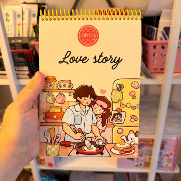Producto - Libro para pintar Love Story