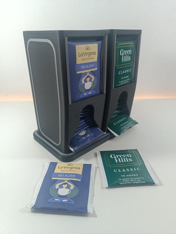 Producto - Dispensador de Saquitos de Té x 2 (Pedí tu color)