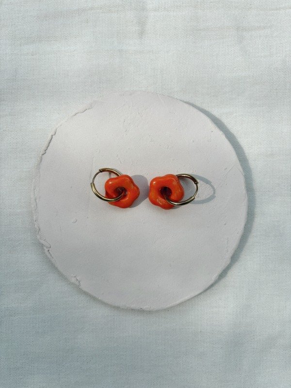 Producto - FLOR CHICA 2 NARANJA