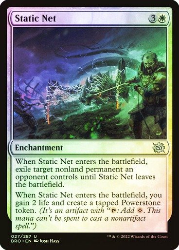 Producto - Static Net Foil  The Brothers' War