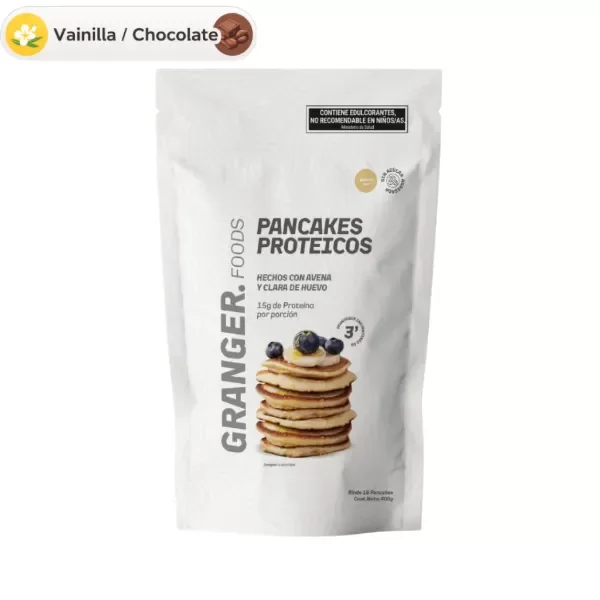 Producto - Pancakes Proteicos Vainilla - GRANGER