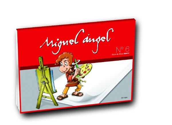Producto - BLOCK N6 MIGUEL ANGEL X 20 HOJAS BLANCO