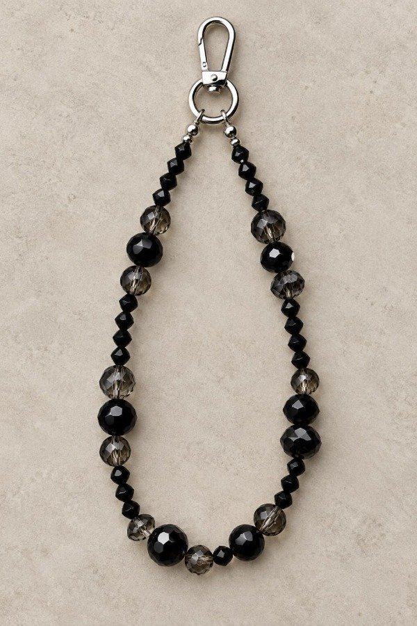 Producto - Mini correa cristales black - 0