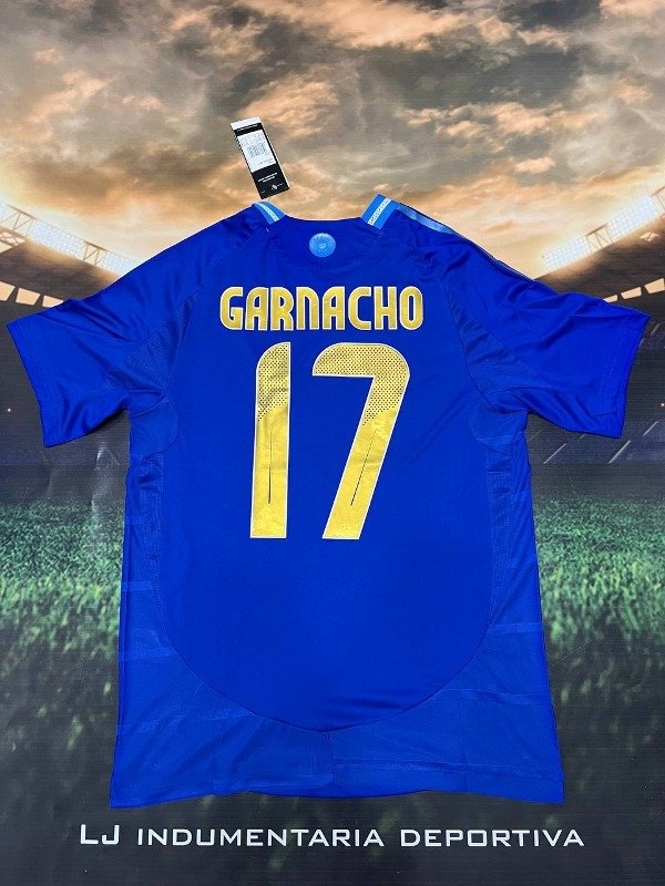 Producto - ARG Visitante 2024 Version jugador 17 Garnacho