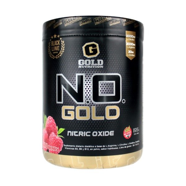 Producto - No Gold 195 Grs / 25 Serv Raspberry Gold Nutrition Sin Tacc
