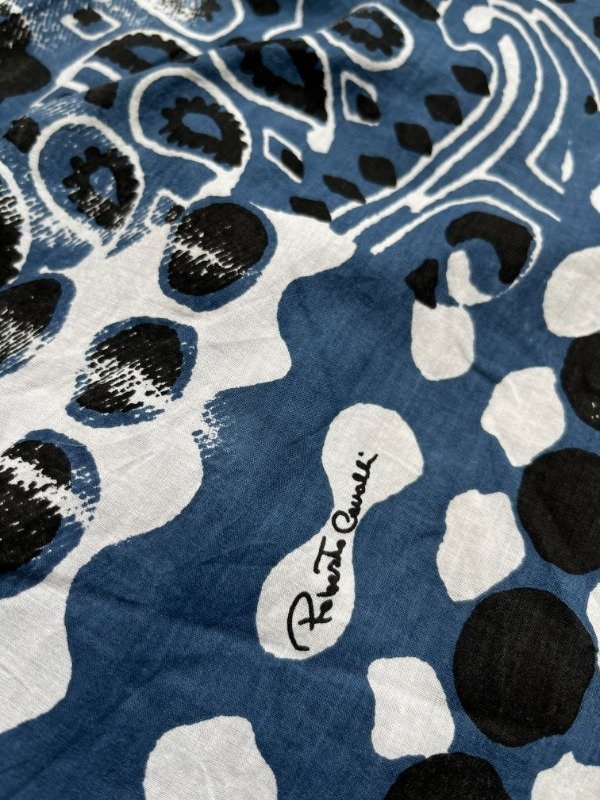 Producto - Roberto Cavalli Camisa All-Over Bandana Polka Dot Print - 8